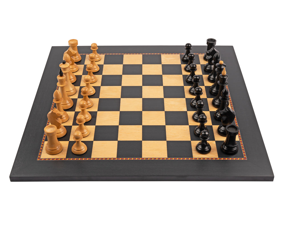 Rechapados Ferrer 皇后開局官方國際象棋套裝連棋子收納盒