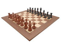 The 1849 Reproduction Ebony and Walnut Luxury Chess Set