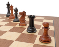 The 1849 Reproduction Ebony and Walnut Luxury Chess Set
