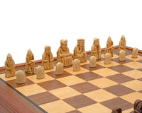 Regency Chess Isle of Lewis 及桃花心木框架櫃之豪華國際象棋套裝