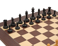 Harrwitz Black 與 Mongoy 國際象棋套裝（附棋子收納盒）