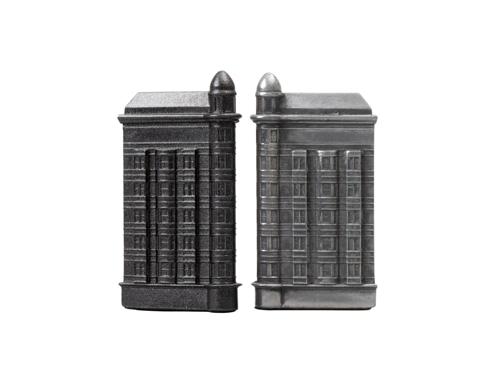 天際線高級金屬國際象棋棋子 - 舊金山版