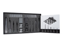 Skyline 頂級金屬國際象棋棋子 - 紐約版